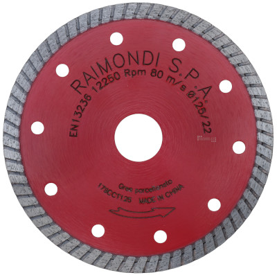 Raimondi CCT125 - výhody kotouče